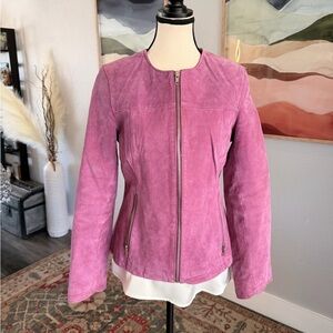 Mark Alan Purple Suede Jacket